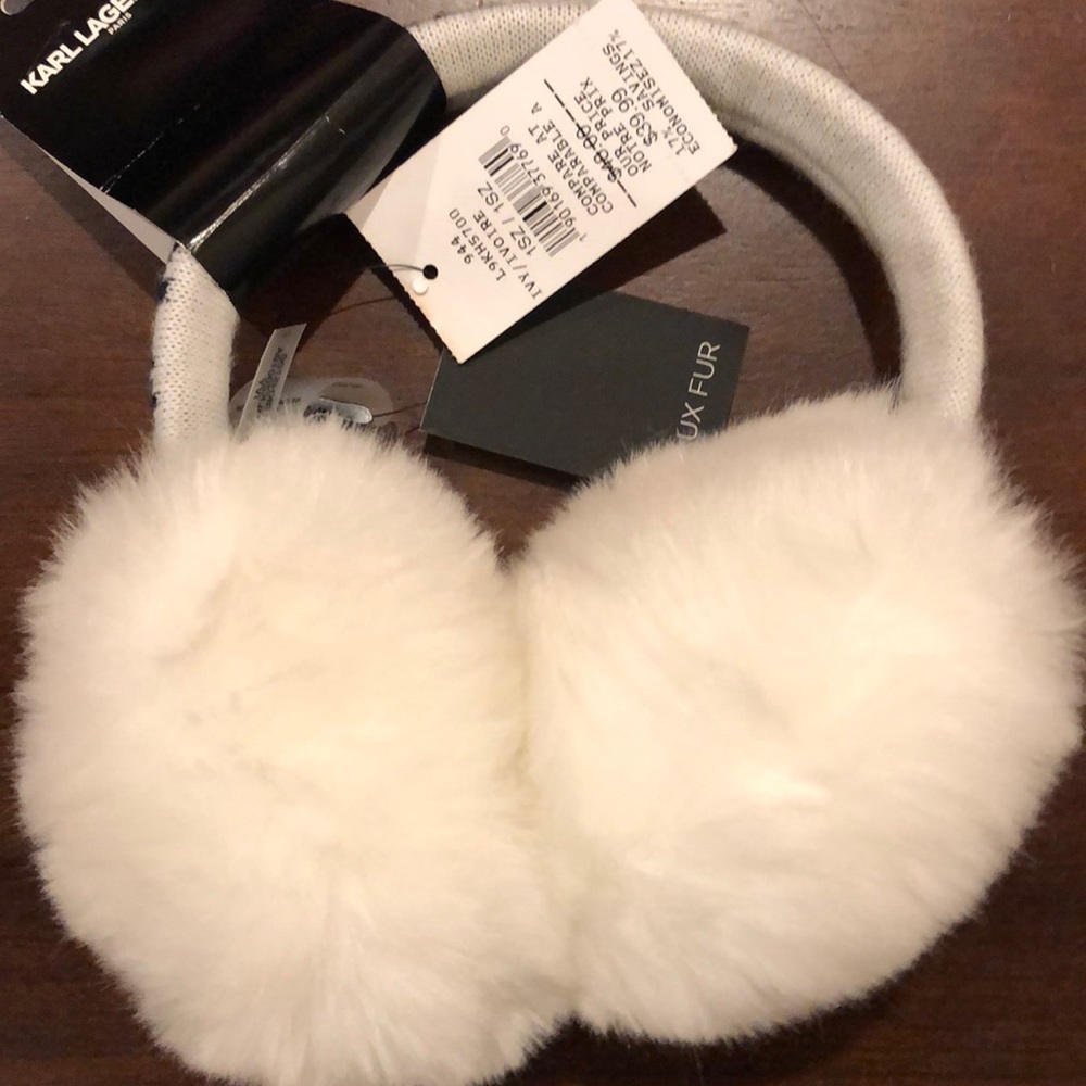 Karl Lagerfeld NWT ear muffs